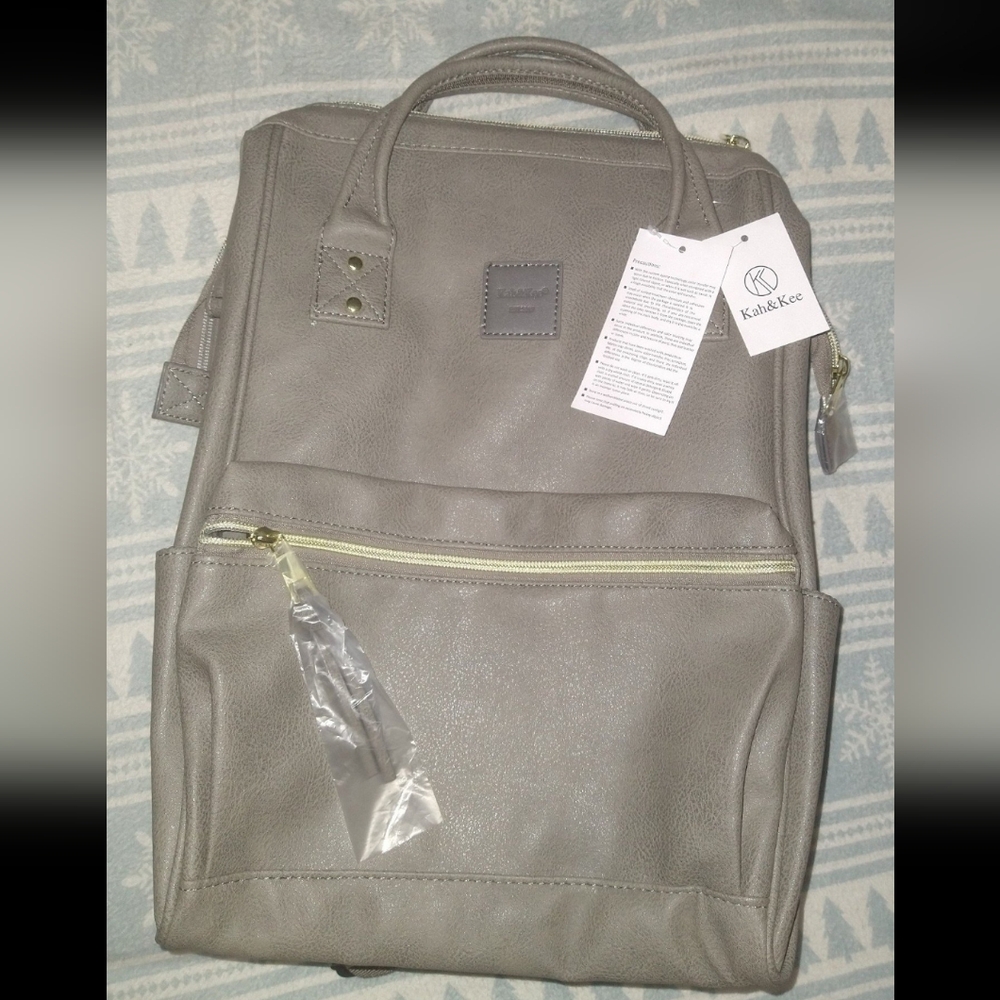 Kah&Kee Gray Backpack